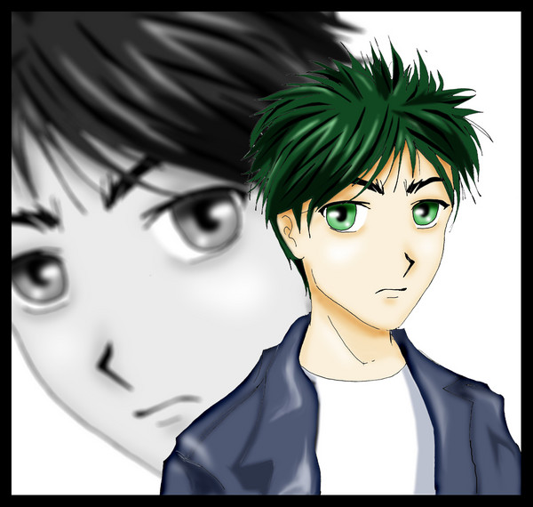 The guy in green