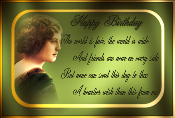 victorian birthday wish