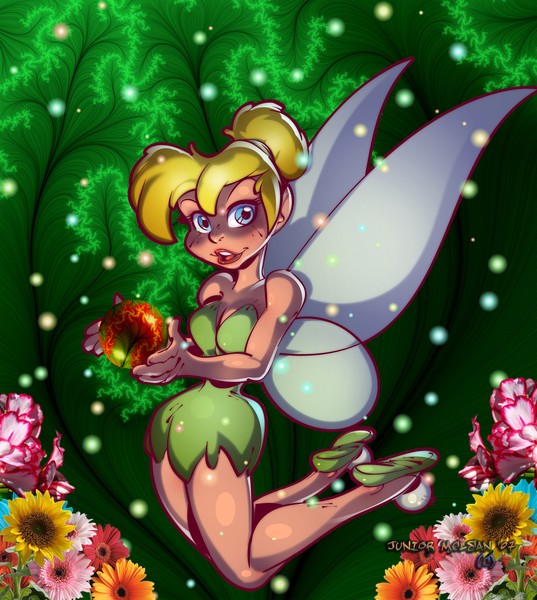 Tinkerbell's Love for Fractals