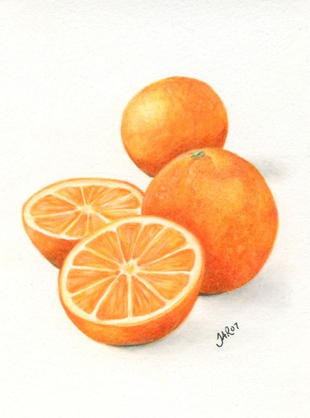 Cut Oranges