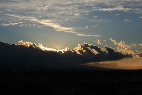 Retreating  Storm