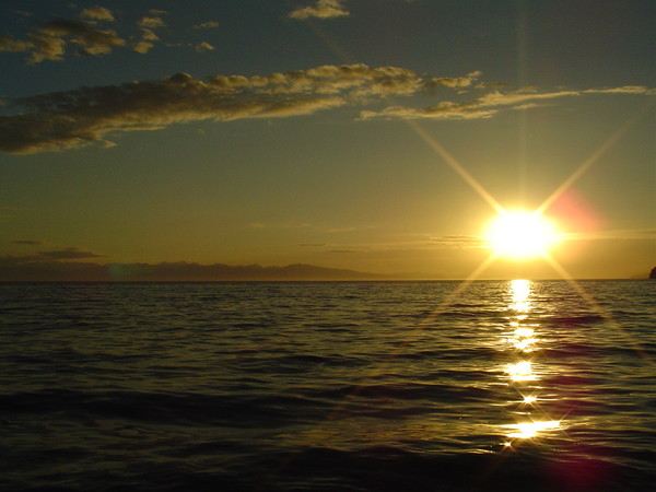 Rich sunset