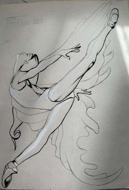 Flying angel/dancer