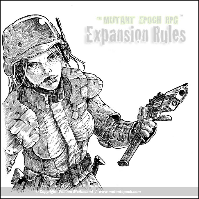 Adventuress with extended mag pistol