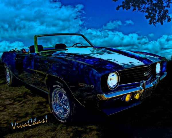 Camaro In Moonglow
