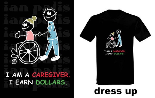 Caregiver T-Shirt Design