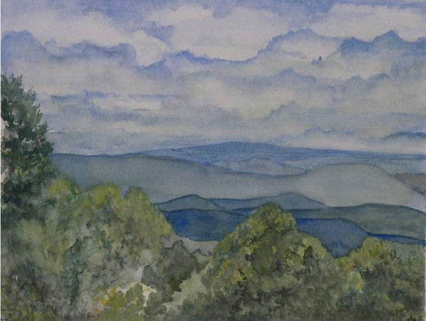 A Watercolor Kind of Day!