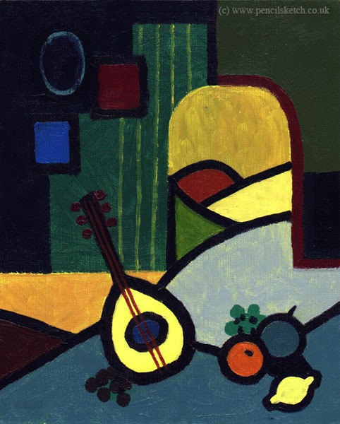 yellow Mandolin