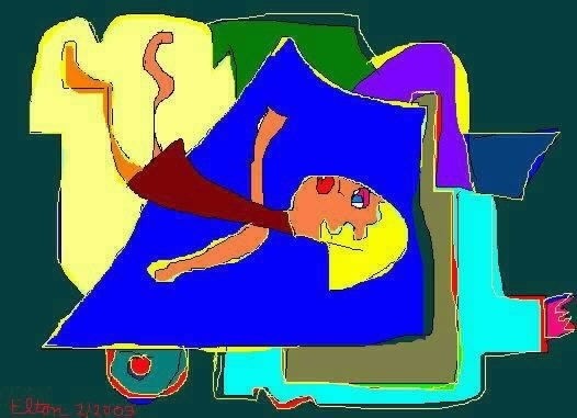 New Jet-pack Embalming Cart....digital art...(c) ..elton houck