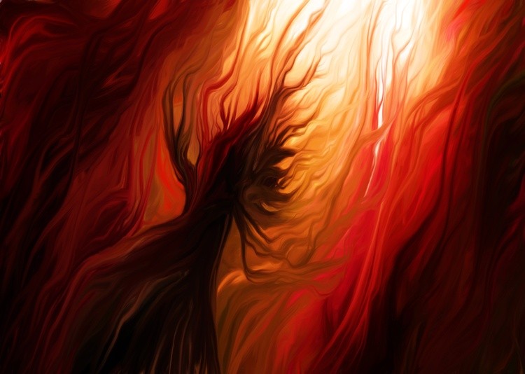 Flaming Tree