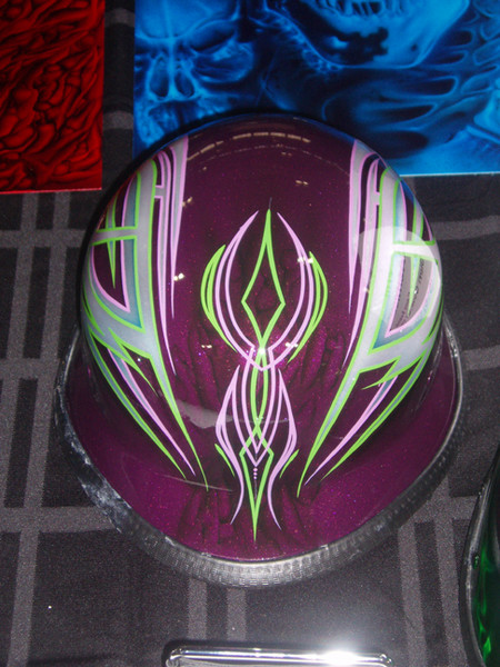 Sparklescent Purple Helmet