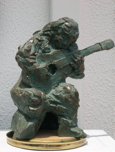Flamenco guitar player