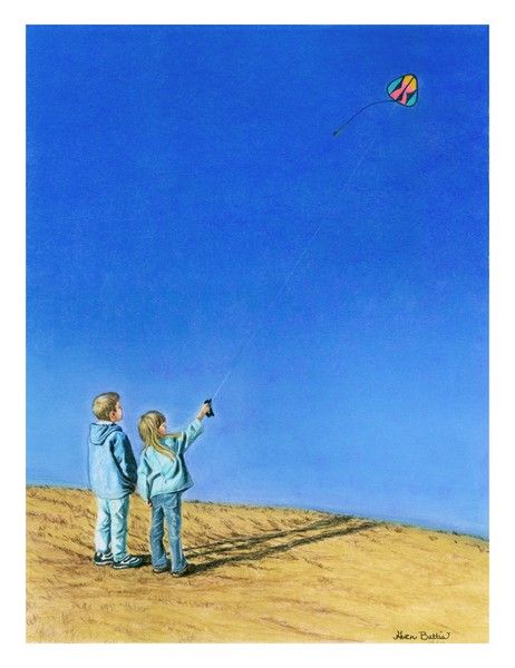 Kids With Kite
