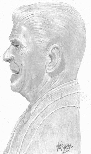 president RONALD REAGAN