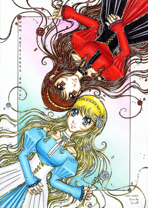 roses red and roses blue