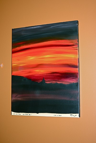 Sunset of New Mexico