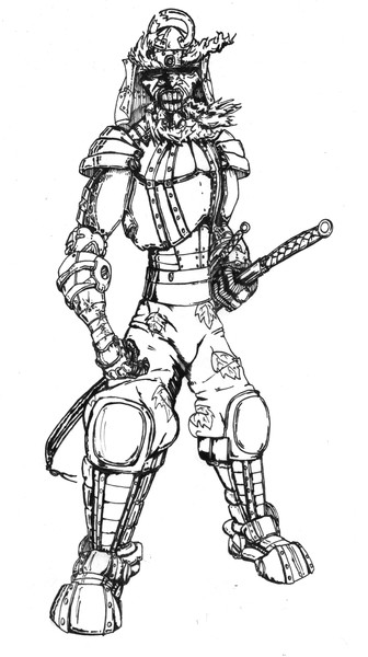Samurai Robot A