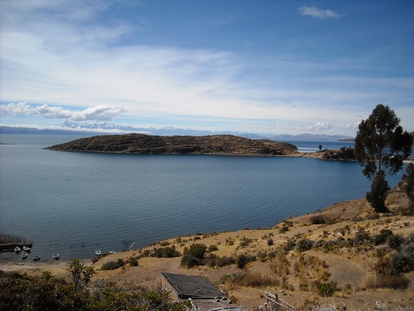 Titicaca lake from Isla del Sol