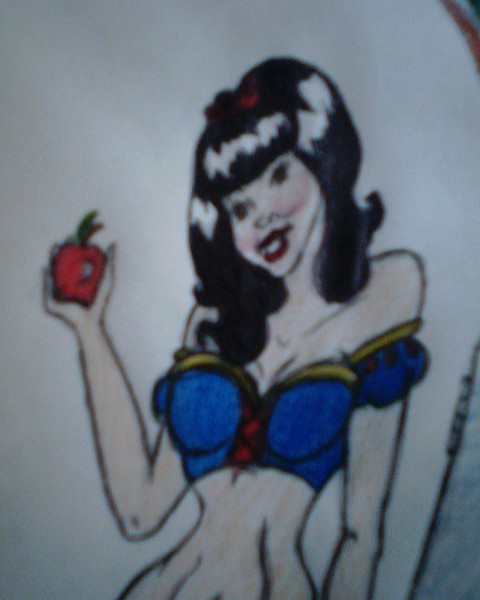 Snowwhite close up