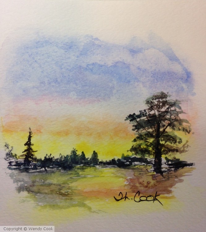 Yellow Sunset