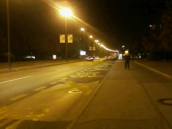 town by night
