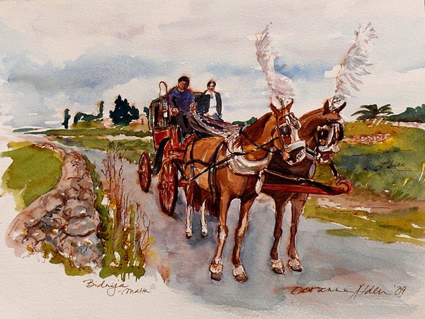 Winter coachride