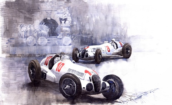 Mercedes Benz W 125 Monte Carlo GP