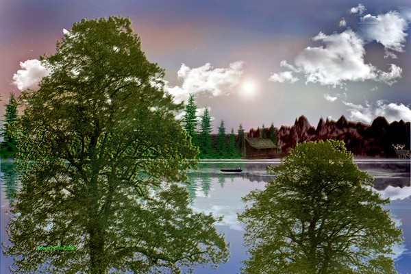 Fishing On The Lake