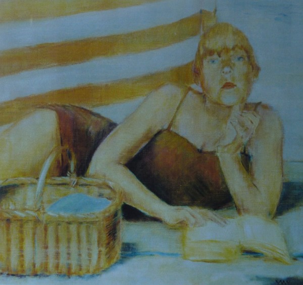 Susanna on the beach