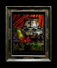 Indian Vase in a dark setting
