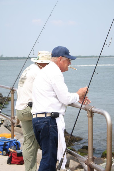 Two Men Fishing