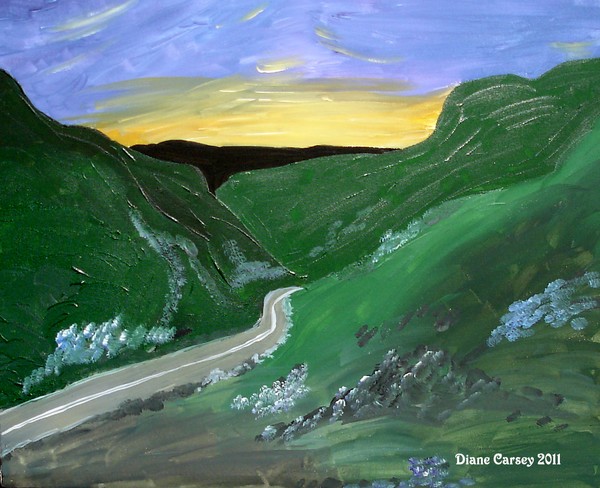 Winnats Pass, Derbyshire