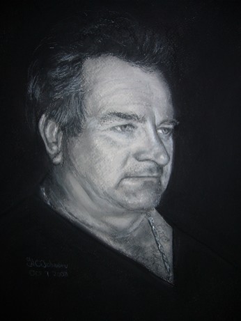 Bill's Solemn Stare.