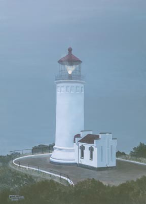 North Head In The Fog