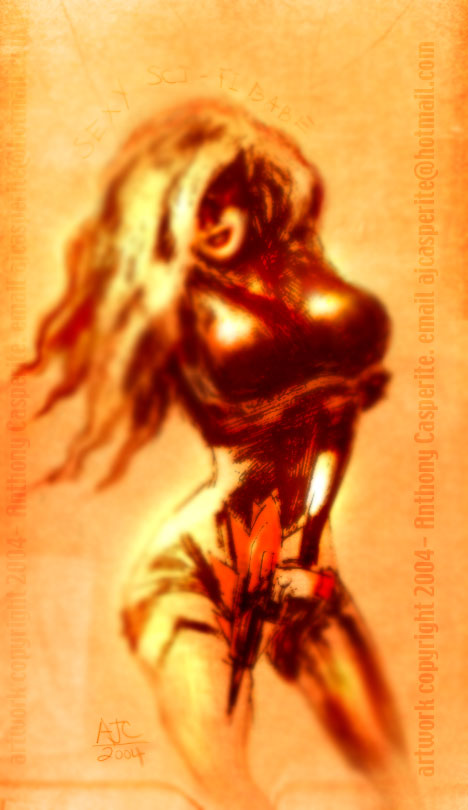Sexy Sci-Fi Babe