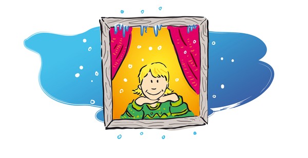 Girl at window
