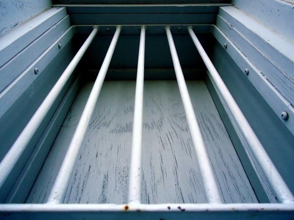 barred window