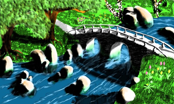 river walk fresco