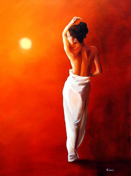 The warmth of the sun.