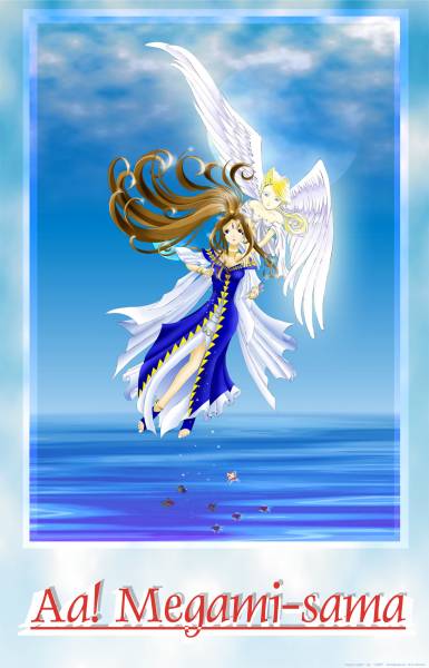 Belldandy with Hollybell