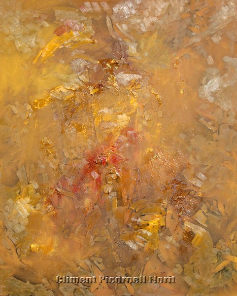 Nature in golden brown