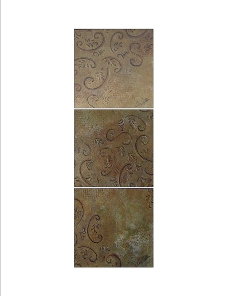 Antique Paisley Squares