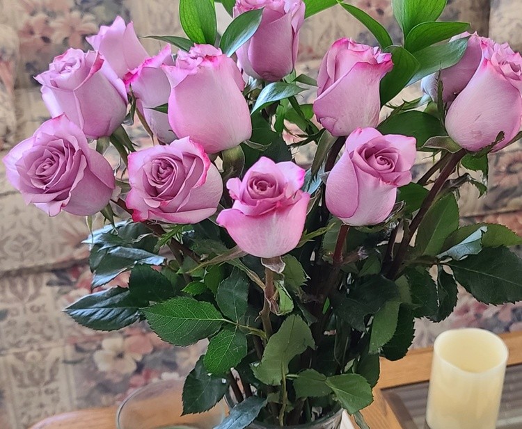 FLOWERS FOR MARIE CLAIRE AND DAUGHTER