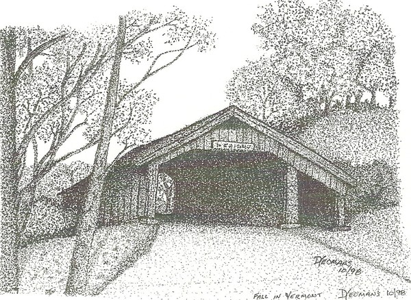 Covered Bridge at Battleground Resort, Vermont
