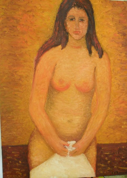 Rapariga com toalha