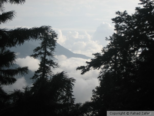Clouded valley.