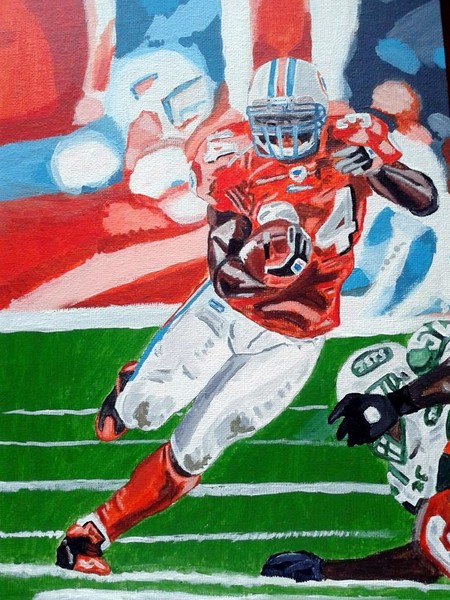 Ricky Williams Miami Dophins
