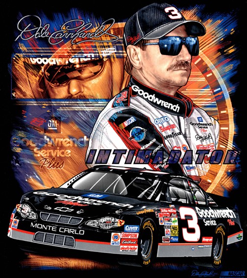 DALE EARNHARDT VICTORY IMAGE