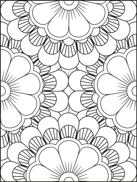 Abstract Coloring Pages 2