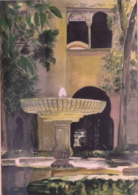 Alhambra fountain
